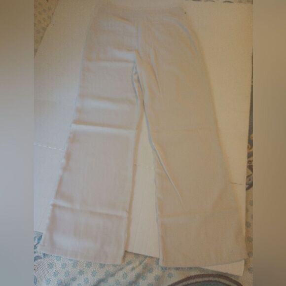 Bailey Rose wide leg dress pants with front cut outs NWT - Picture 4 of 9